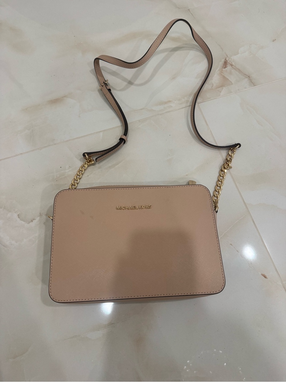 Michael Kors Nude Crossbody Bag
